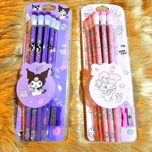 Pencil With Sharperner Beautiful Individual Pkg